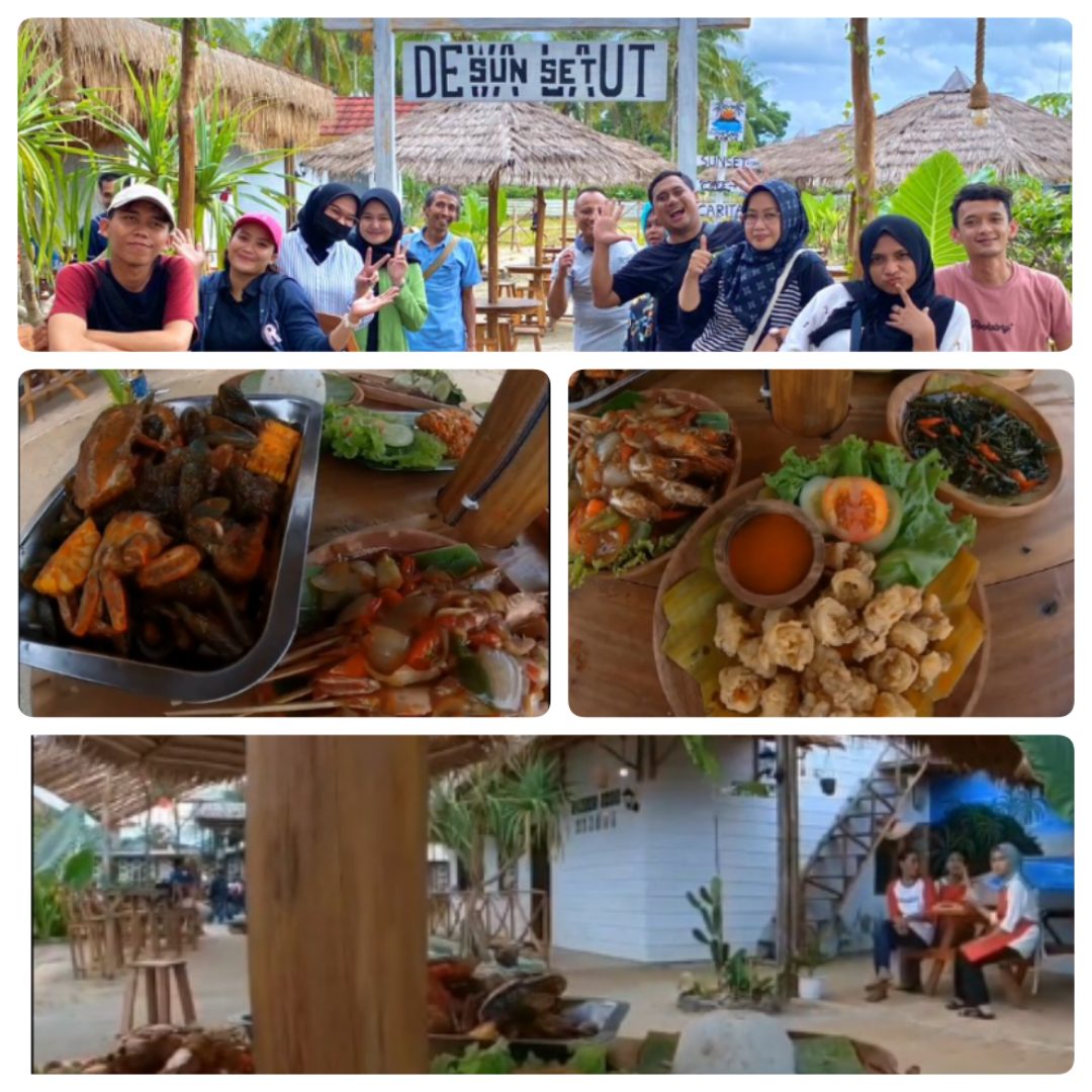 Cafe Pantai Carita Nikmati Suasana Pantai Sambil Menikmati Ikan Kerapu Goreng Mentega Lezat, Hubungi WA 081210912346