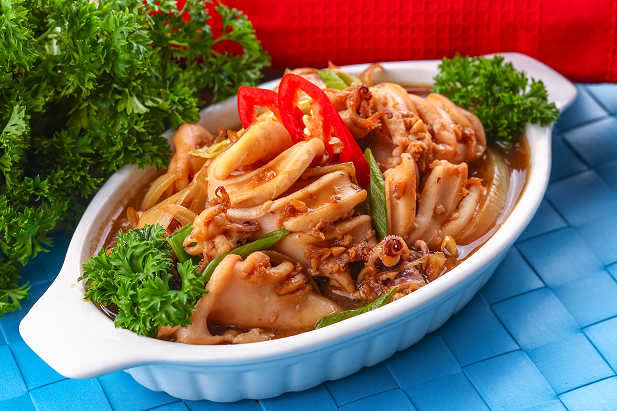 Cafe Pantai Carita Tempat Indah Menikmati Santapan Lezat Cumi Saos Tiram, Hubungi WA 081210912346 